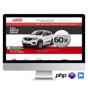 Site em PHP para venda de carros e motos