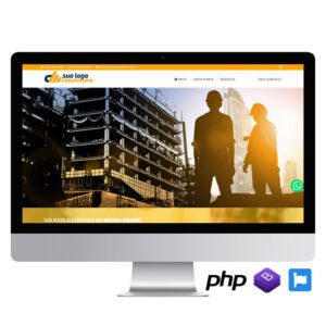 Site Pronto para construtora em PHP